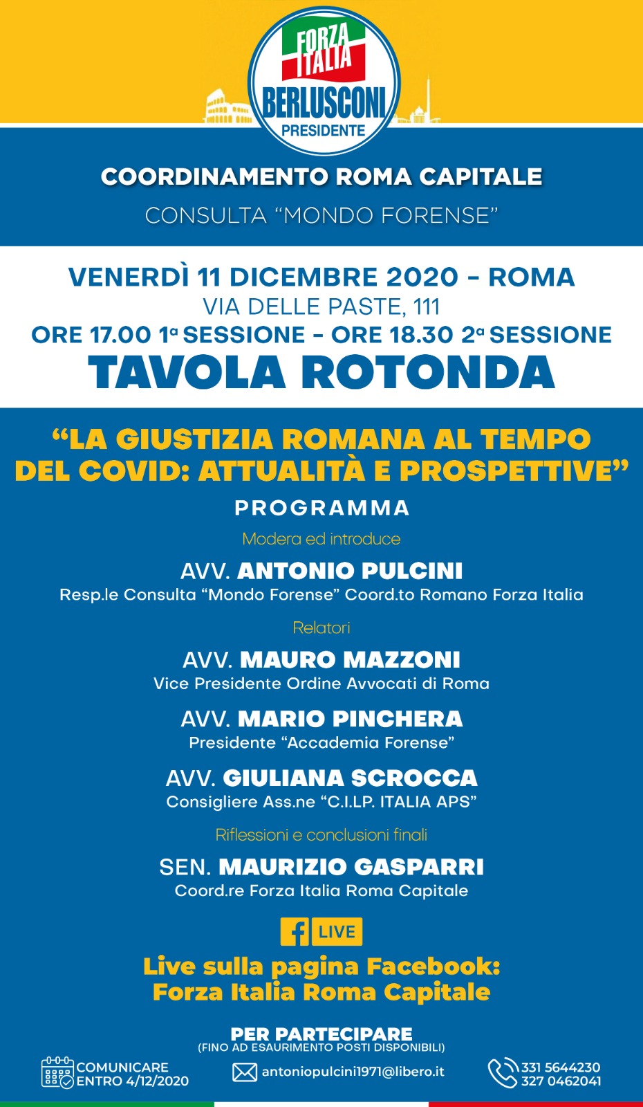 La giustizia romana al tempo del covid